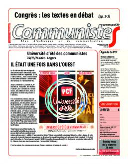 Journal CommunisteS n°732